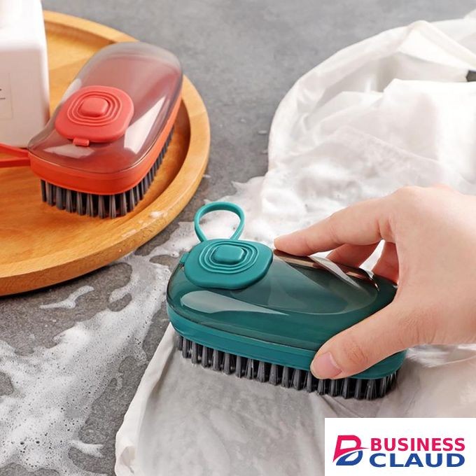 Multipurpose Cleaning Brush With Soap Dispenser