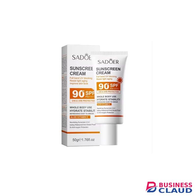 SADOER SUNSCREEN CREAM SPF 90 FULL UVA+UVB PROTECTION