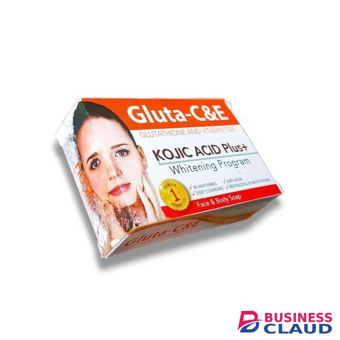 Gluta Glutathione Whitening Soap & Vitamin C & E Soap