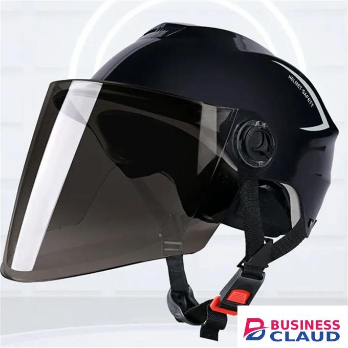 Motorcycle Helmet Safety Helmet with Protective Lens, Universal Helmet