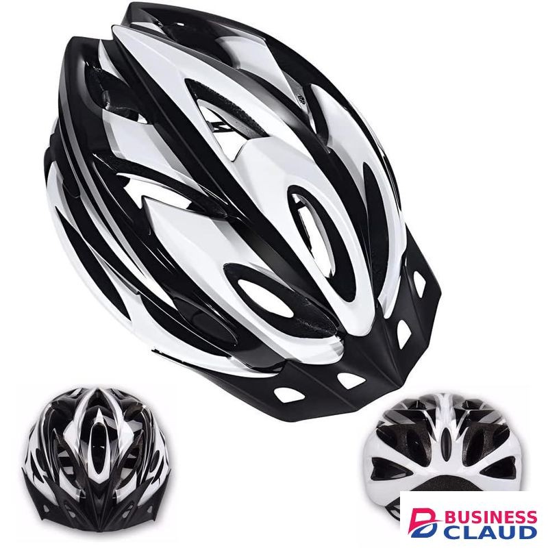 Adjustable Head Size Bike Helmet Lightweight for Men Women Comfort with Vents, Pads & Visor, Bicycle Helmet for Adults Youth Mountain Road Biker
