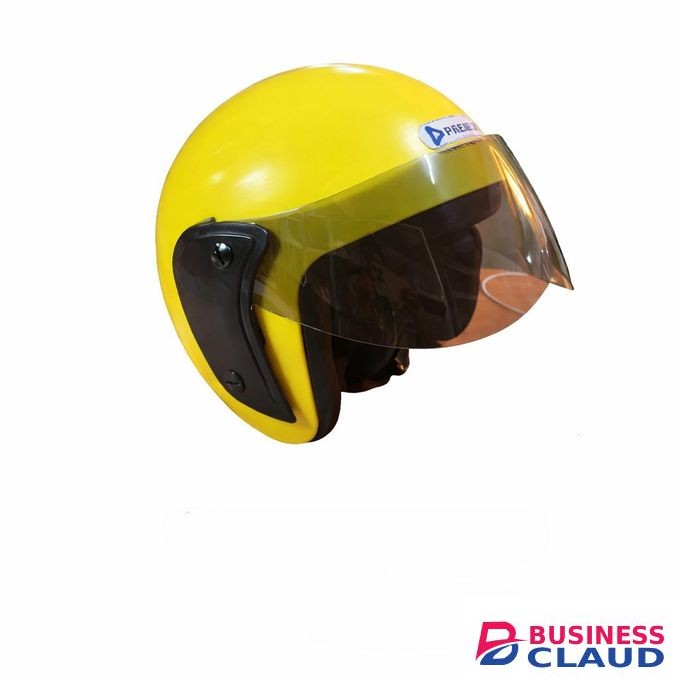 Premier Half face helmet with smooth shell and wide visor