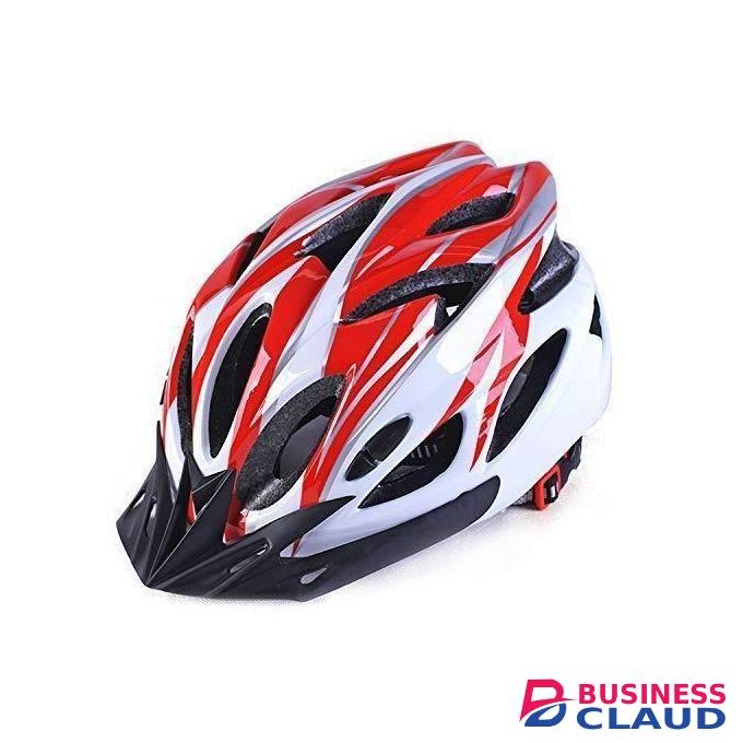 MTB Adult Adjustable Head Size Bike Helmet, Lightweight for Men and Women. Comfort with Vents, Pads & Visor, Bicycle Helmet for Adults and Youth Mountain Road Biker.