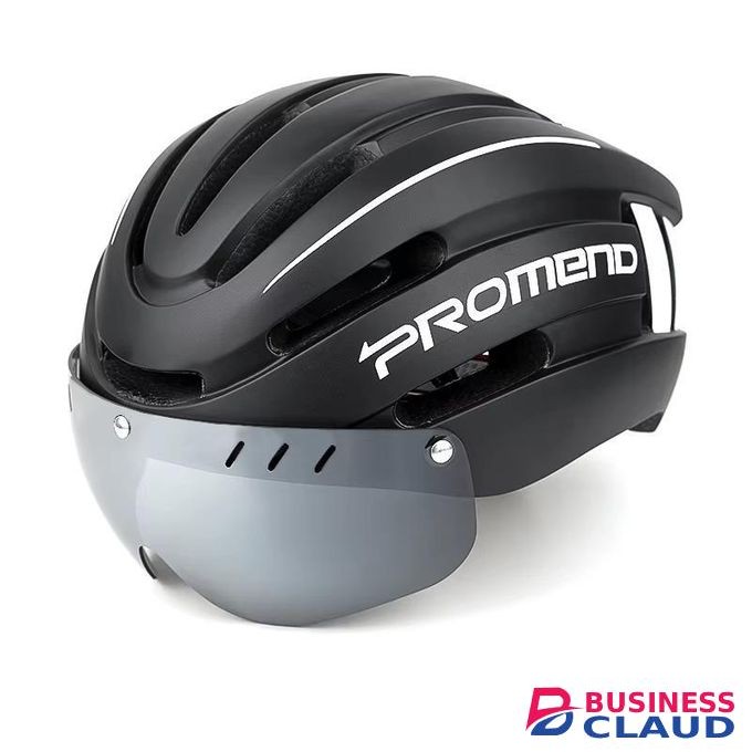 PROMEND PR0MEND Smart USB LED Bicycle Helmet Magnetic Visor Road MTBCommuter