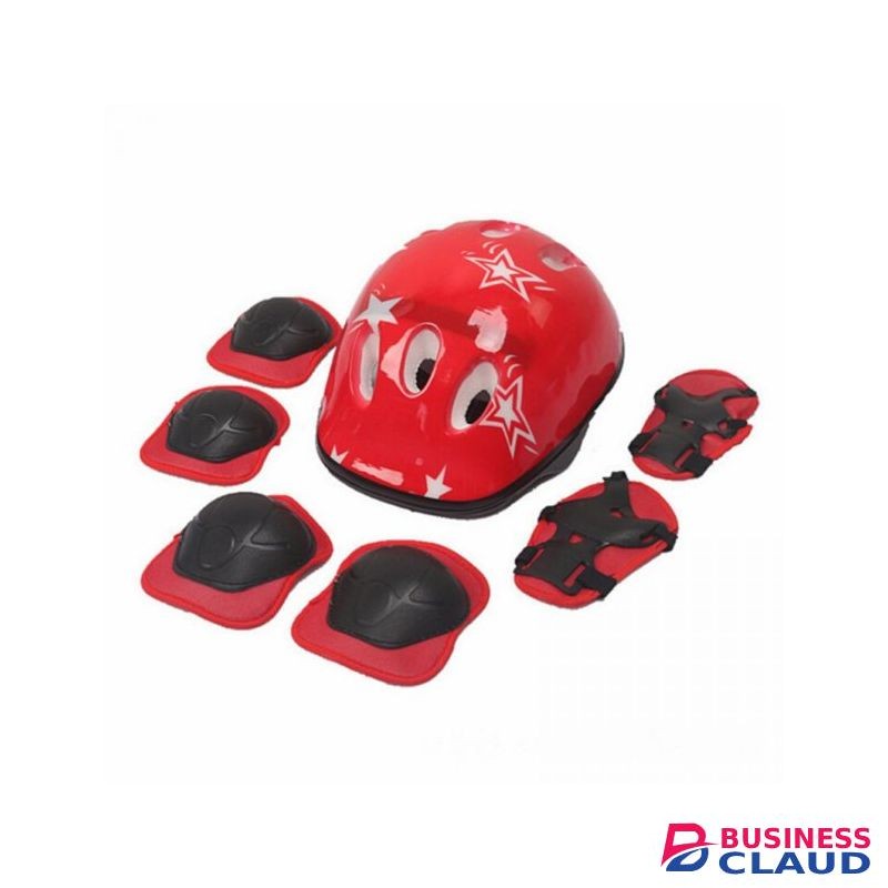 7 In 1 Cycling Gear For Skates Scooters Bicycle (Helmet, Knee, Elbow/wrist Pads)