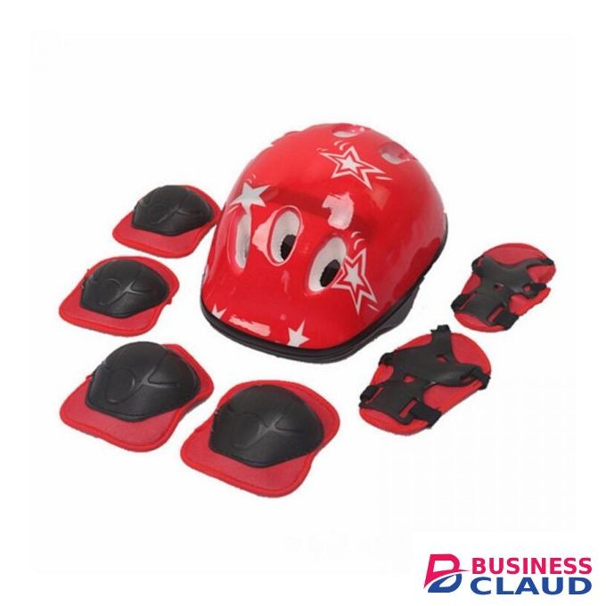 7 In 1 Cycling Gear For Skates Scooters Bicycle (Helmet, Knee, Elbow/wrist Pads)