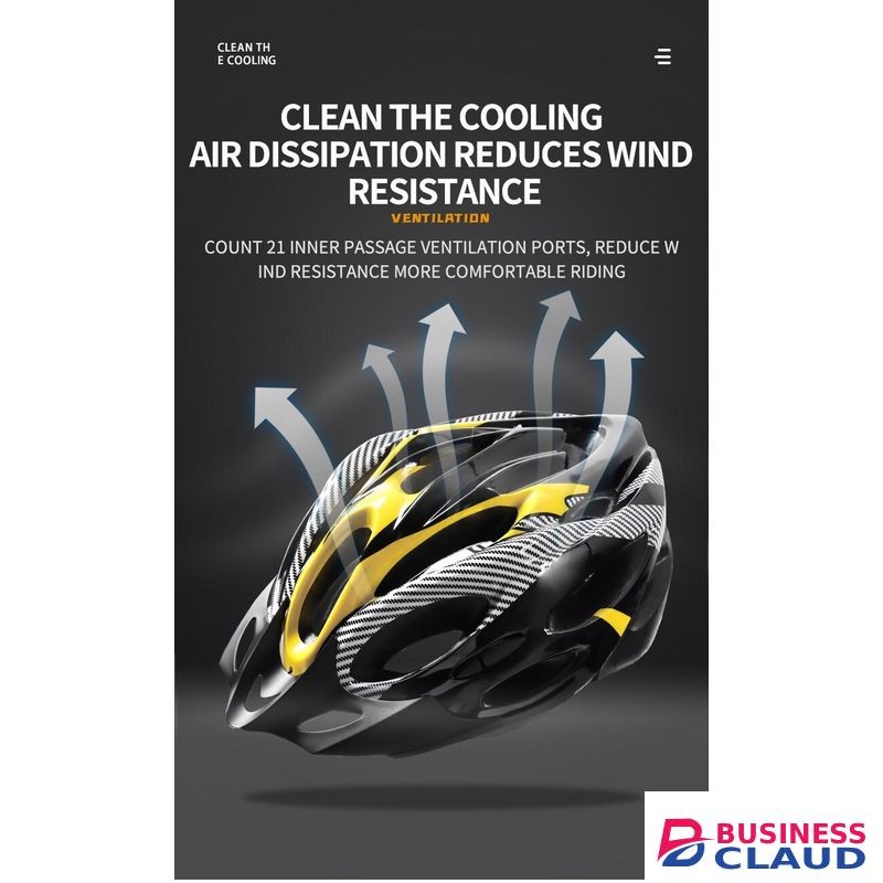 Bike Helmet, Cycling Helmet- Bike Safety Helmet For Adult Men Women - Head Fit 58-61cm, Ventilation Ports, Lightweight With Adjustable Side And Chin Strap, Bike Accessories