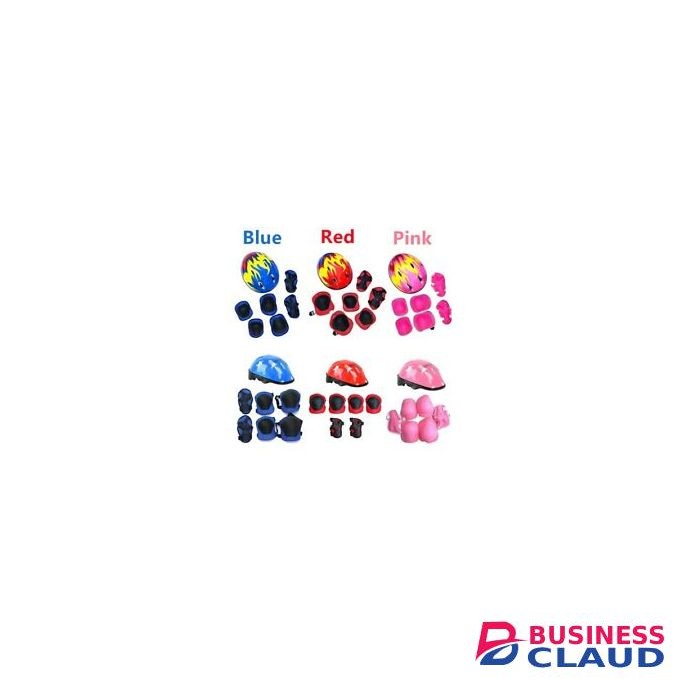 7 In 1 Kids Helmet With Helmet, Knee, Elbow/wrist Pads Guards Upto 15yrs