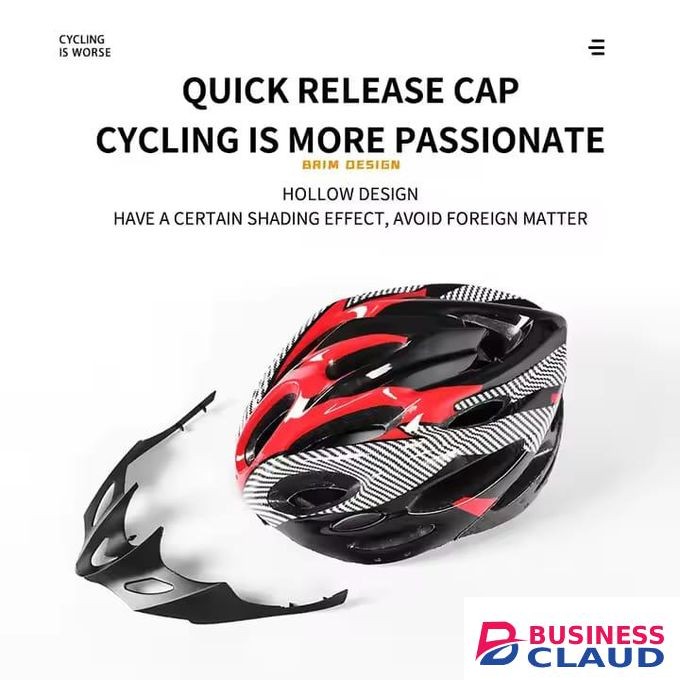 Bicycle/ Bike Helmet For Adult Men With Suggested Head Circumference Fit 58-61cm, Lightweight With Adjustable Side And Chin Strap, Bike Accessories