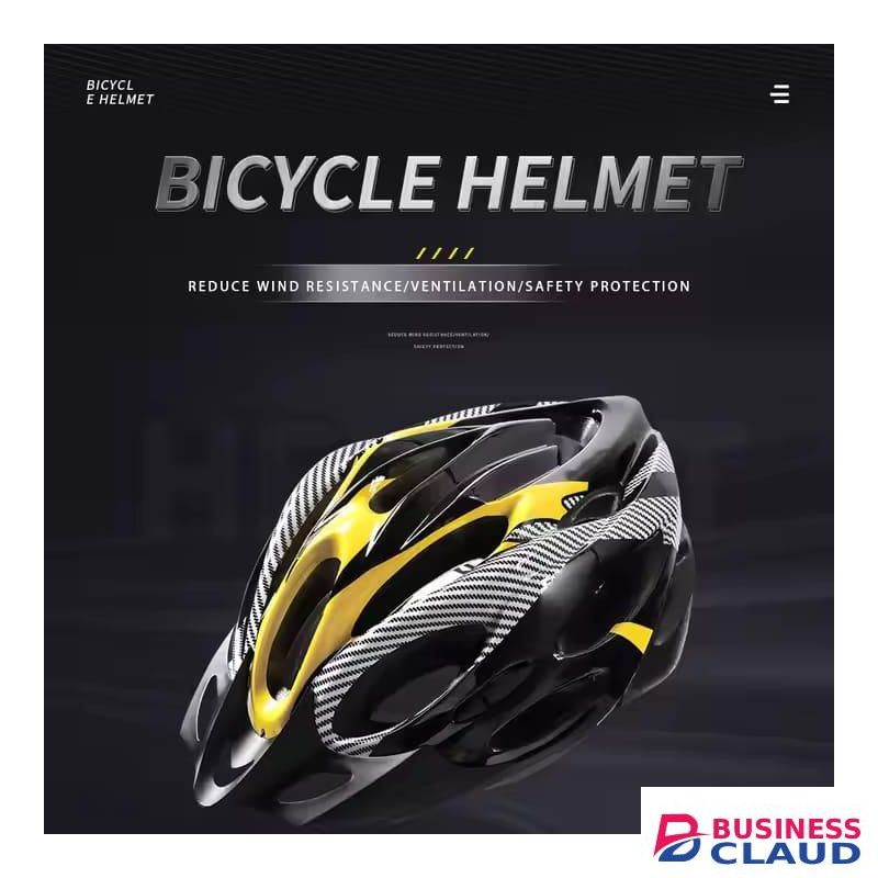 Bicycle/ Bike Helmet For Adult Men With Suggested Head Circumference Fit 58-61cm, Lightweight With Adjustable Side And Chin Strap, Bike Accessories