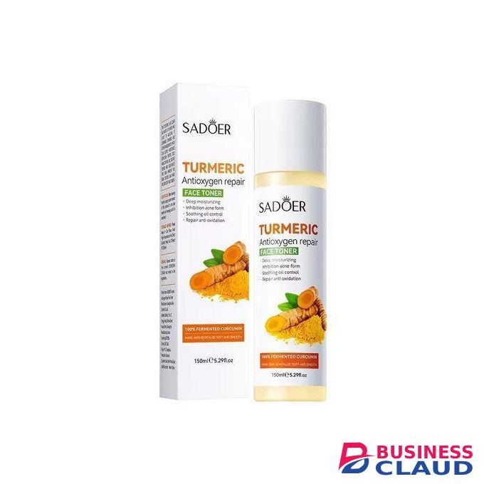 SADOER Turmeric Face Toner, Moisturizing, Oil Control, Smoothing Tumeric Face Toner
