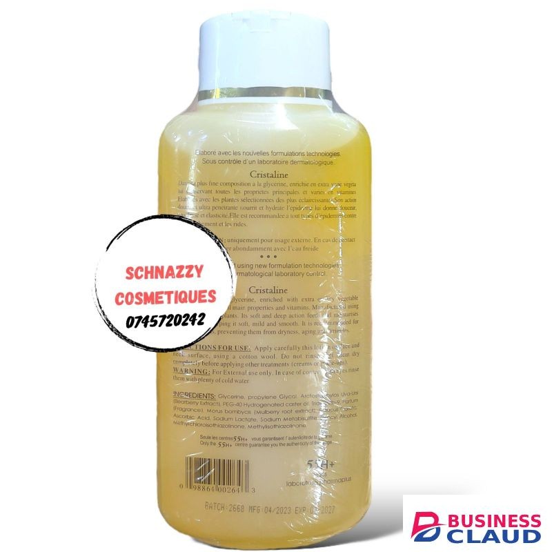55H+ PARIS CRISTALLINE STRONG LIGHTENING FINE GLYCERINE