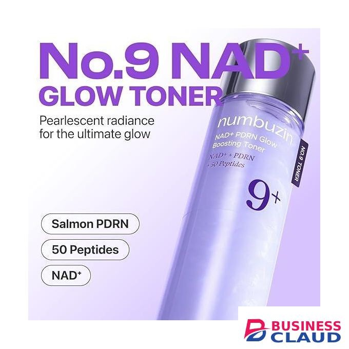 Numbuzin No.9 Toner NAD+ PDRN Glow Boosting Toner