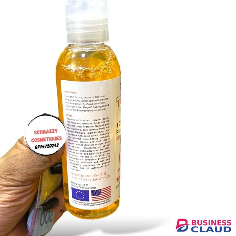 DR MEINAIER Turmeric Vitamin C Brightening Toner Dark Spots Hyperpigment