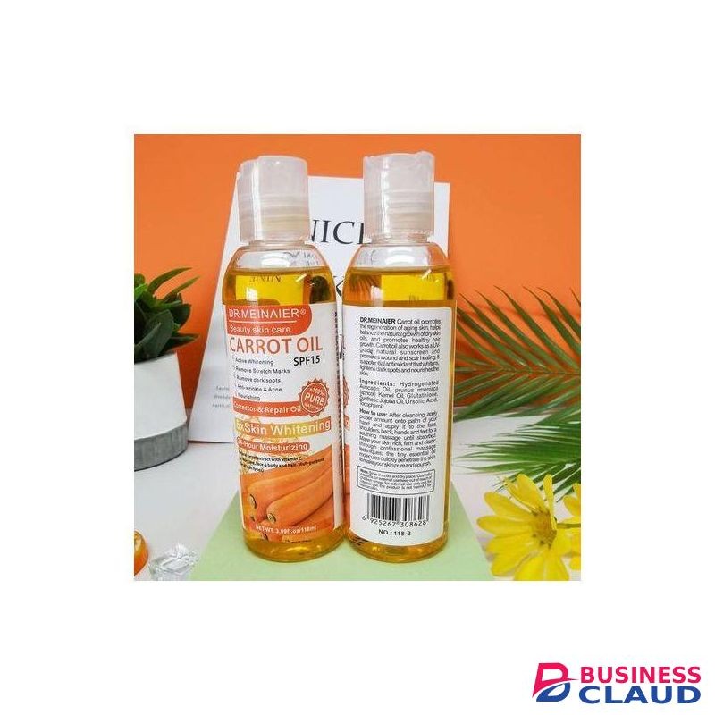 DR MEINAIER Carrot Oil Skin Whitening, Corrector & Repair Oil Moisturizing Oil -118ml