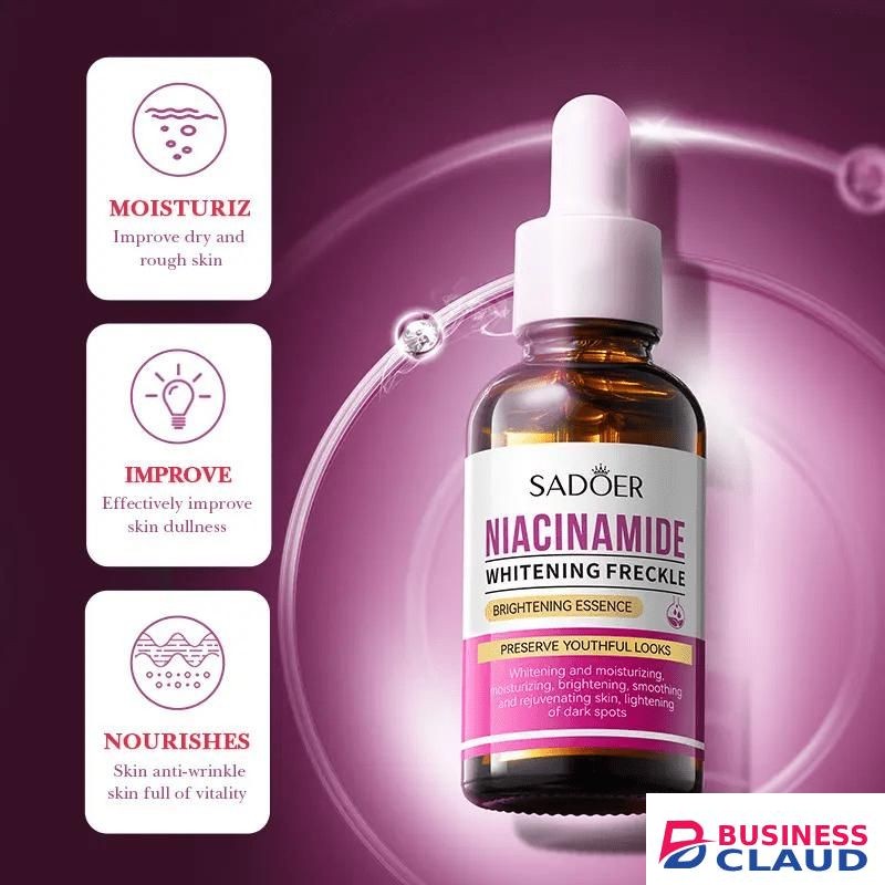 SADOER Niacinamide Face Essence, Anti Frackles and Moisturizing Essence
