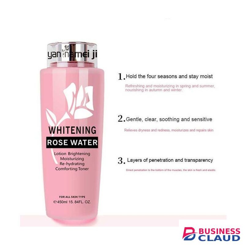 Yan Namei Ji Whitening Rose Water Toner (450ml) Brightening
