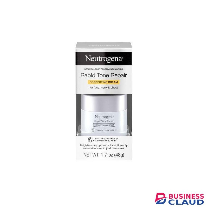 Neutrogena Rapid Toner Repair Correction Cream With Retinol Brightens Spots