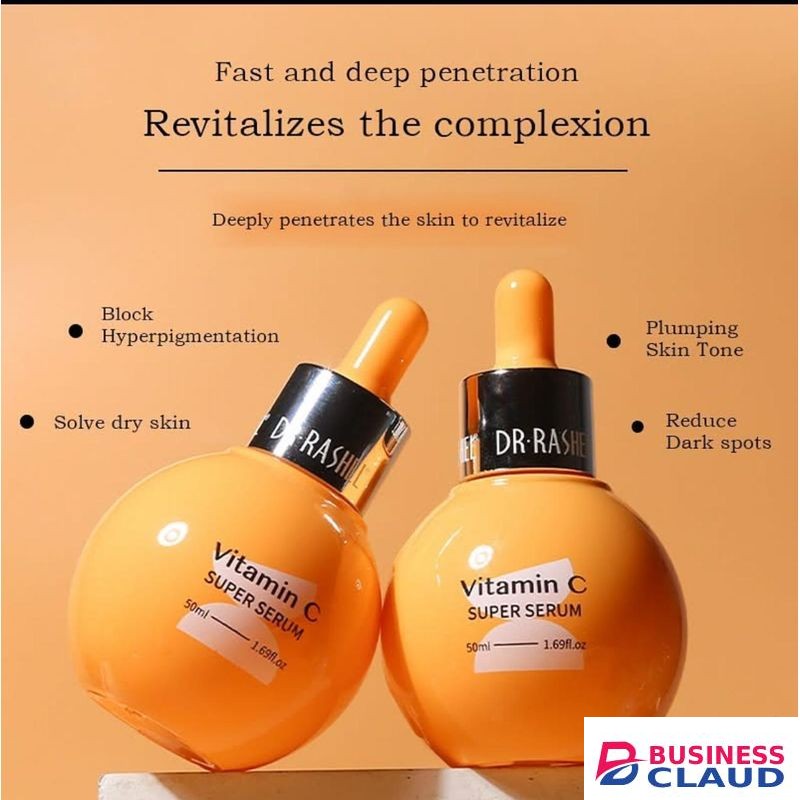 DR RASHEL Brightening Super Serum with Vitamin C – Radiant & Even Skin Tone