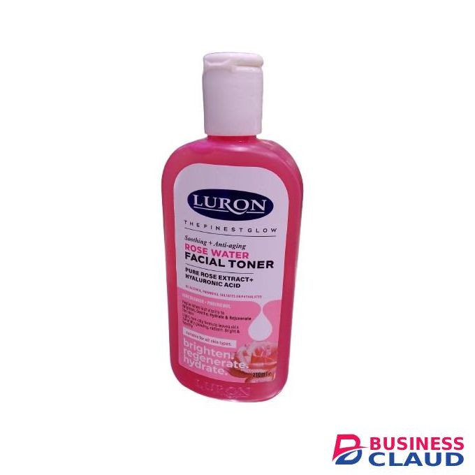 LURON The Finest Glow - Soothing Anti-Aging Rose Water Facial Toner