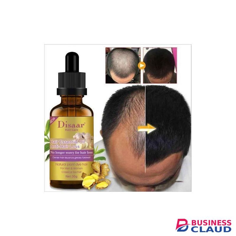 Disaar Hair AND Beard Growth Ginger Essential Oil -Hair Loss Treatment