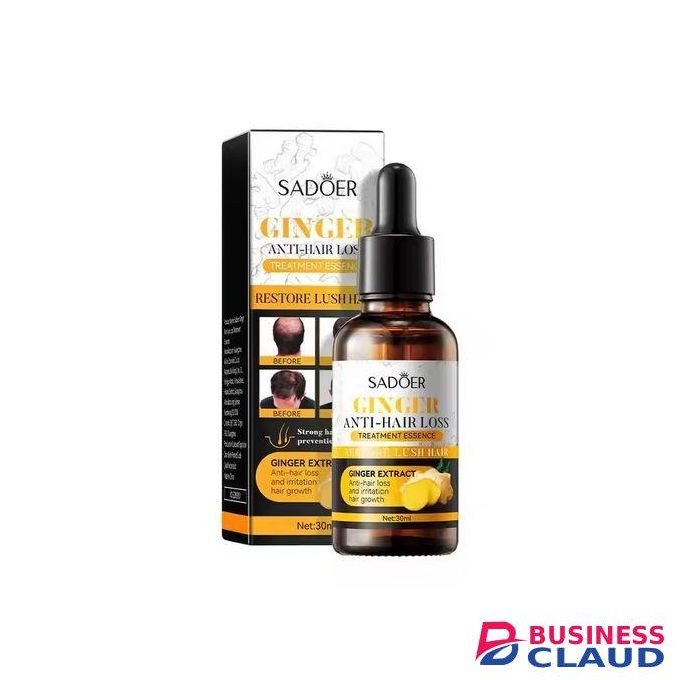 SADOER SADOER' Ginger Anti Hairloss Treatment Essence, Hair Growth Restoration Anti Hair Loss Serum