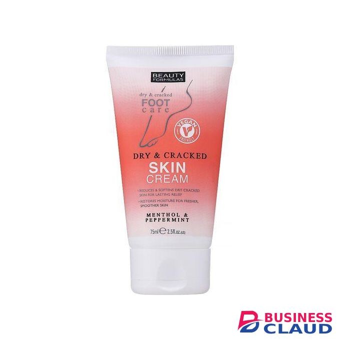 Beauty Formulas DRY AND CRACKED SKIN CREAM MENTHOL AND PEPPERMINT
