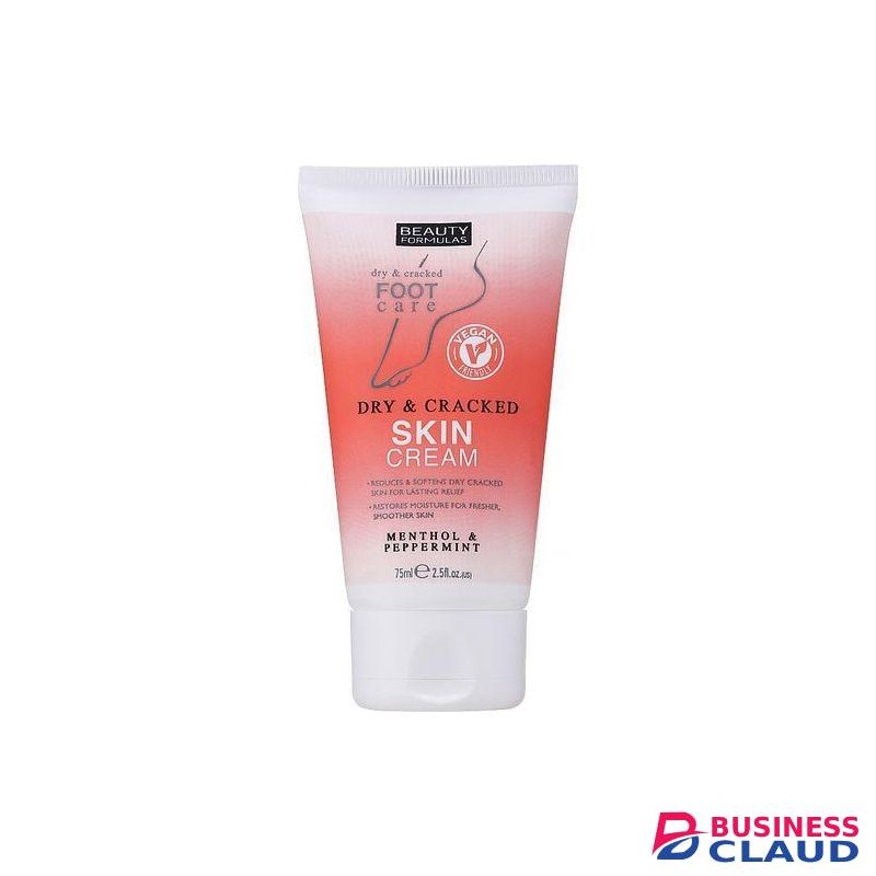 Beauty Formulas DRY AND CRACKED SKIN CREAM MENTHOL AND PEPPERMINT