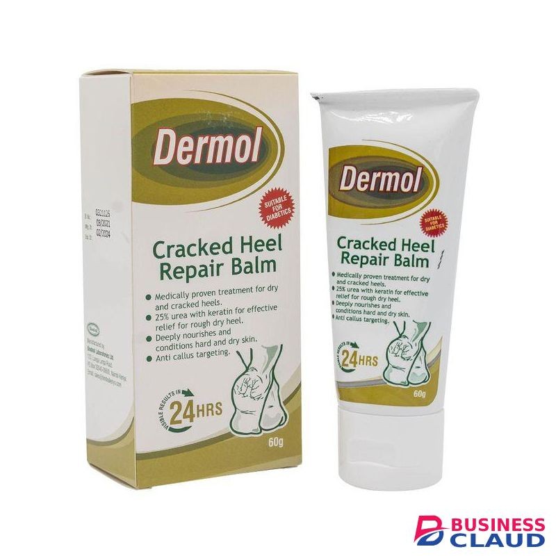 Dermol Cracked Heel Repair Balm For Dry & Cracked Heel-60Gm