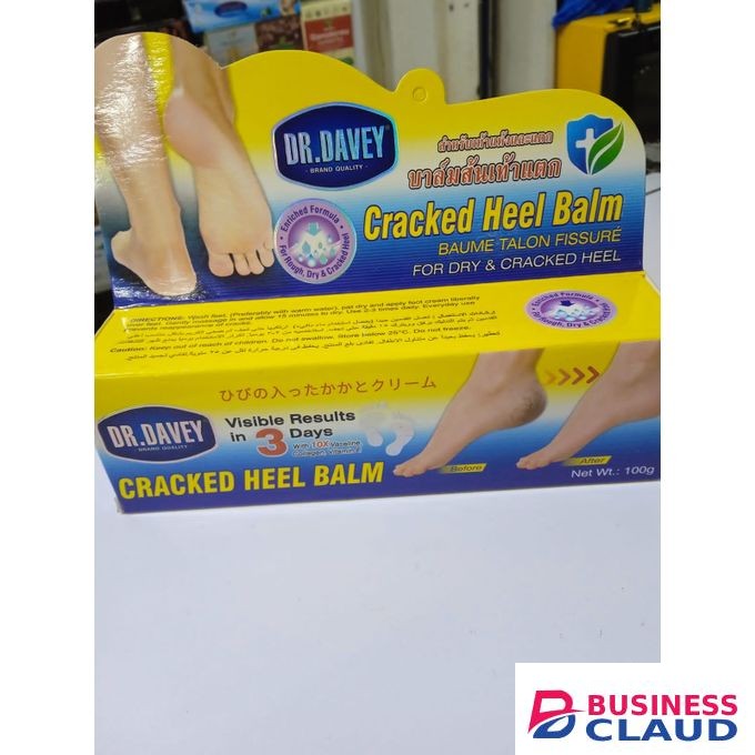 dr davey Dr. Davey Cracked Heel Balm For Dry Skin Foot Repair Softening Foot Cream