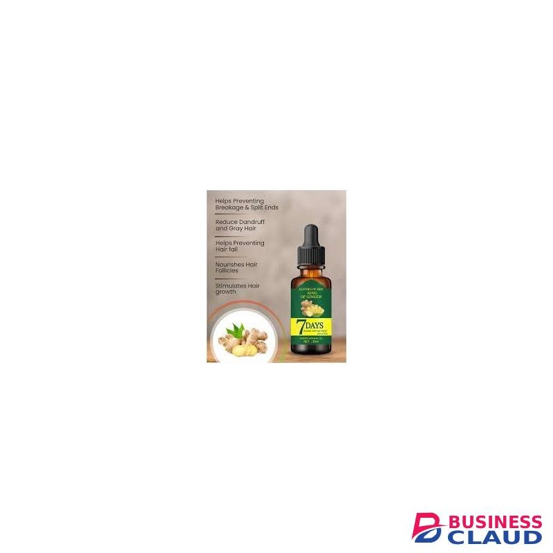 7 Day Essential Ginger Germinal Hair Growth Oil 30 ml: The Ultimate Solution for Hair Loss