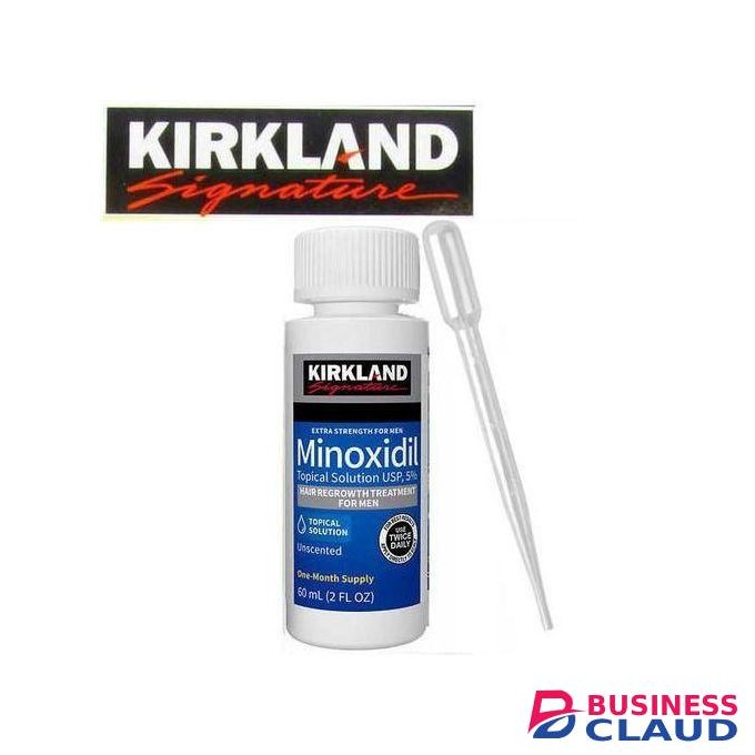 Kirkland Minoxidil Signature Minoxidil Extra Strength Hair Regrowth hair loss oil lit