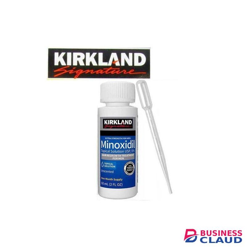 Kirkland Minoxidil Signature Minoxidil Extra Strength Hair Regrowth hair loss oil lit