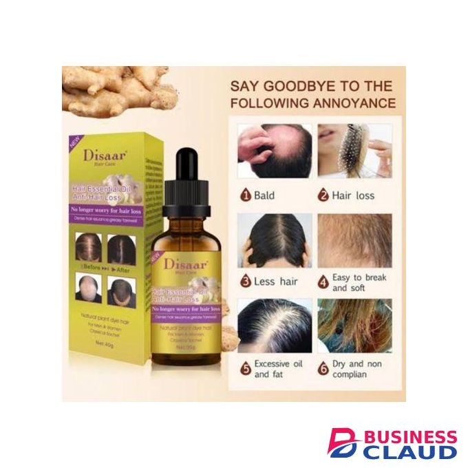 Disaar Anti Hair Loss Oil with Ginger Essential Oil