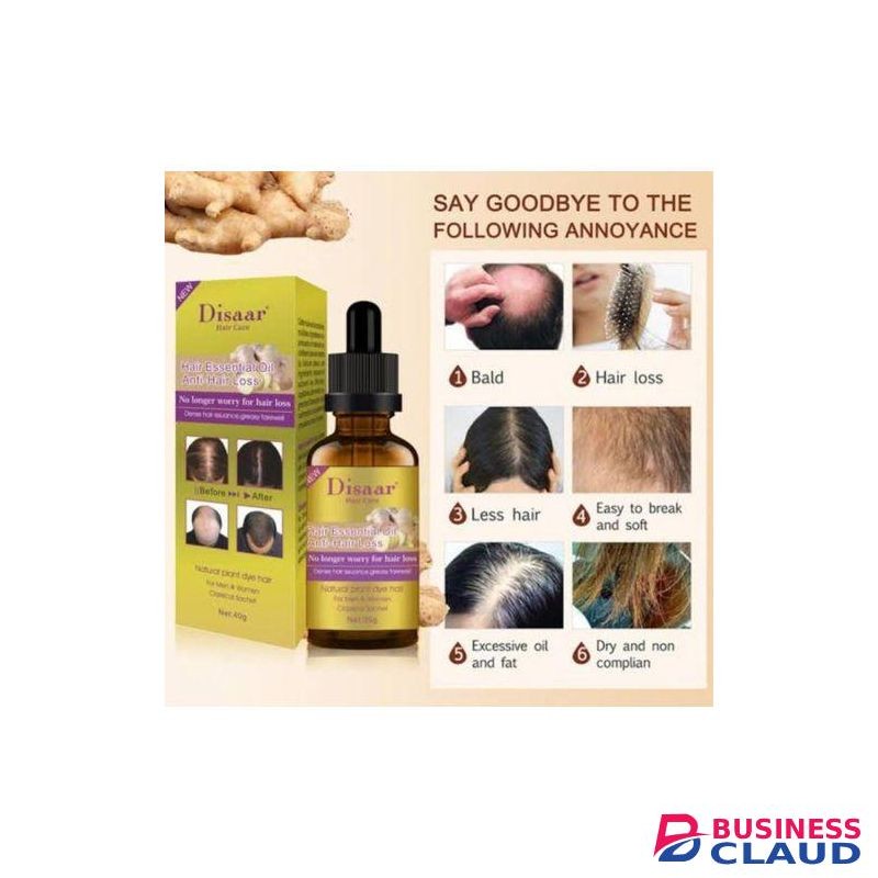 Disaar Anti Hair Loss Oil with Ginger Essential Oil