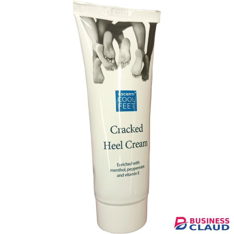 Escenti Cracked Heel Cream With Menthol, Peppermint, Vitamin E nk