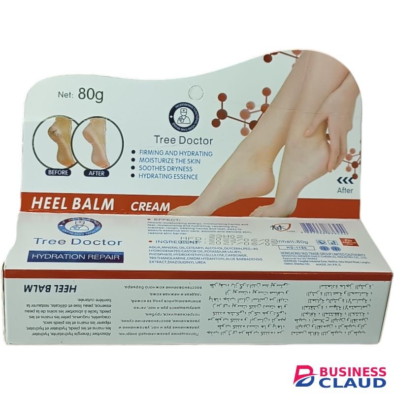 Tree Doctor HEEL BALM HYDRATION REPAIR Cracked Feet FIRMING MOISTURIZING SOOTHES jm