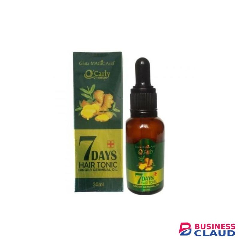 O'Carly Ginger Germinal Best Hair Loss 7 Day Hair Tonic - 30ml
