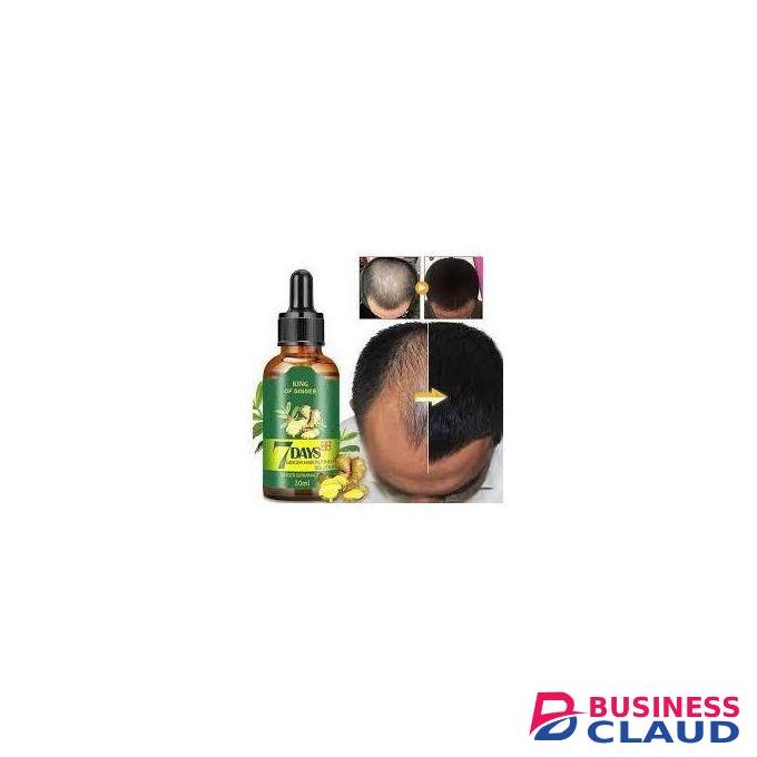 7 Day 7 Day' Ginger Germinal Hair Oil Growth loss Essence oil working