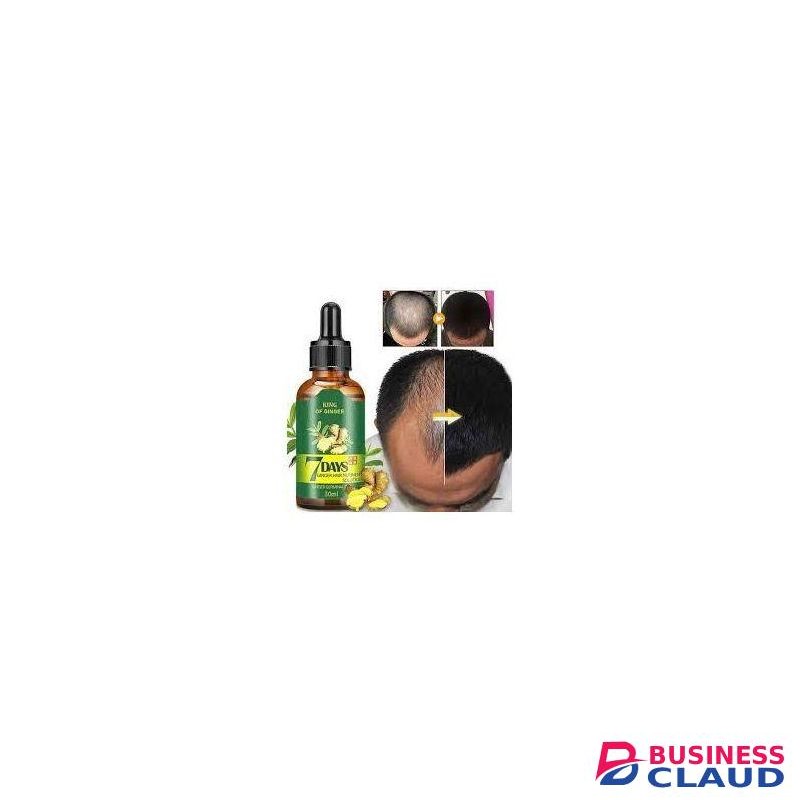 7 Day 7 Day' Ginger Germinal Hair Oil Growth loss Essence oil working