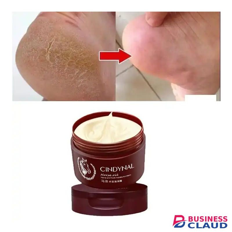 Foot Cracking Cream Foot Repair Anti-crack Heels Callus Remover Horse Oil Dry Rough Foot Cream