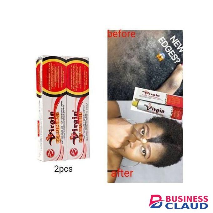 VIRGIN 2Pcs Hair Fertilizer Fast Anti Dandruff & Growth Cream