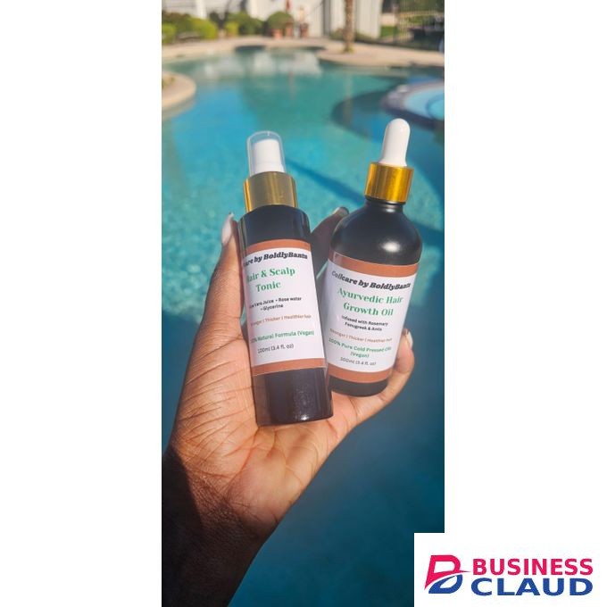 Naturals Hair Growth Oil + Hair & Scalp Healing Tonic (2in1 Hair Growth Duo)