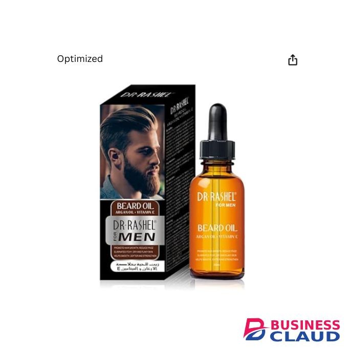 DR RASHEL Argan Oil Vitamin E Hair Growth Men Beard Oil