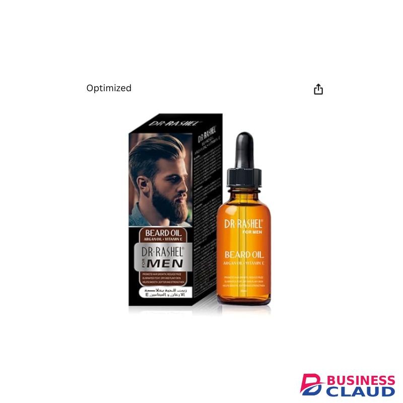 DR RASHEL Argan Oil Vitamin E Hair Growth Men Beard Oil
