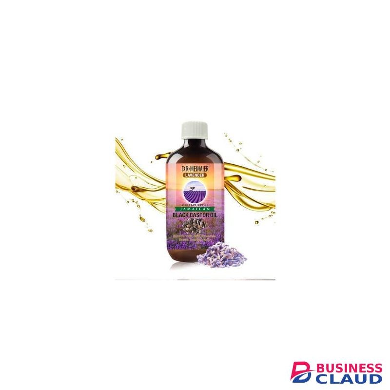 DR MEINAIER Jamaican Black Castor Oil Hair Loss Restoration 100% Pure Lavender Hair Breakage