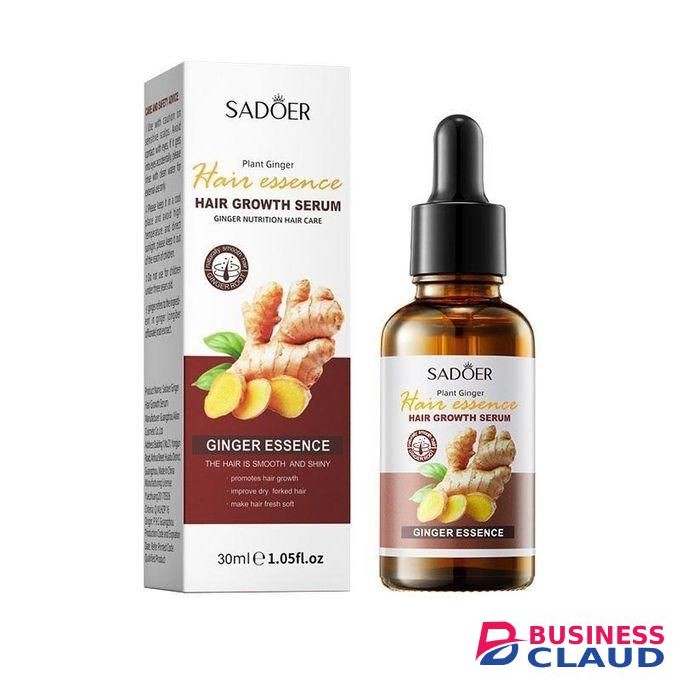 Hair Growth Oil Serum Ginger Fast Hair Growth Activator Anti Hair Loss Products Hair Booster - 3OML