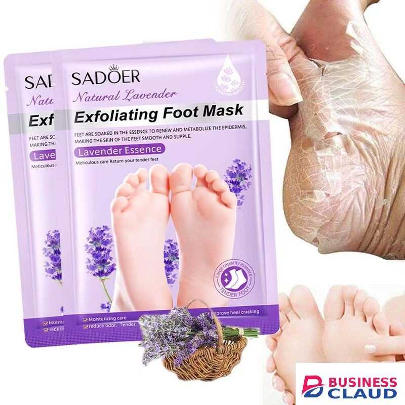 Foot Peeling Mask Callus Remover Foot Peeling Off for Dry Dead Lavender Exfoliating