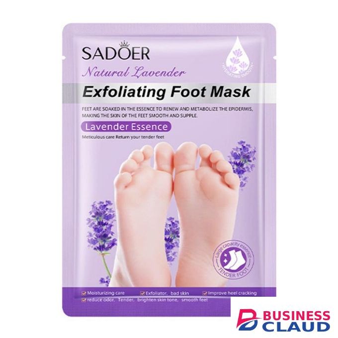 Foot Peeling Mask Callus Remover Foot Peeling Off for Dry Dead Lavender Exfoliating