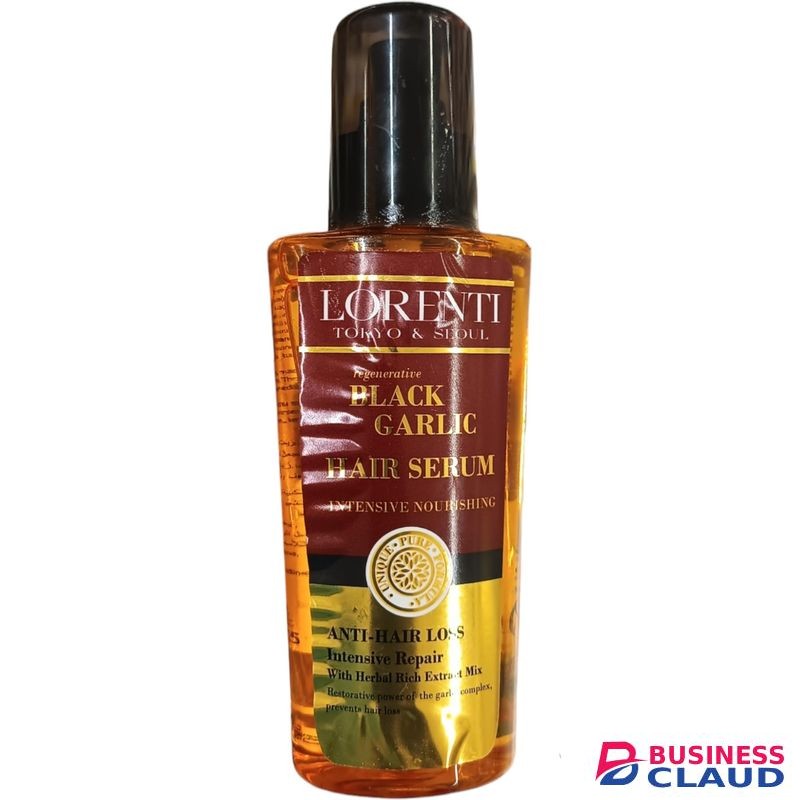 Lorenti Regenerative BLACK GARLIC HAIR SERUM Intensive Nourishing ANTI-HAIR LOSS Repair jm